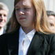 Abigail Noel Fisher speaks to the media Oct. 10, 2012, in Washington, D.C., after the Supreme Court heard arguments in her affirmative action case against the University of Texas.
Mark Wilson/Getty Images